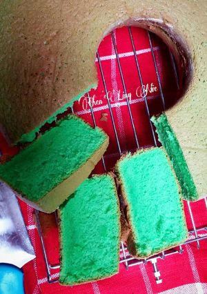 Foto resep Bolu Pandan Susu (Chiffon)