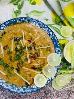 A picture of Chicken Haleem.