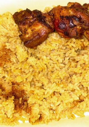 Foto resep Nasi kebuli ayam rice cooker