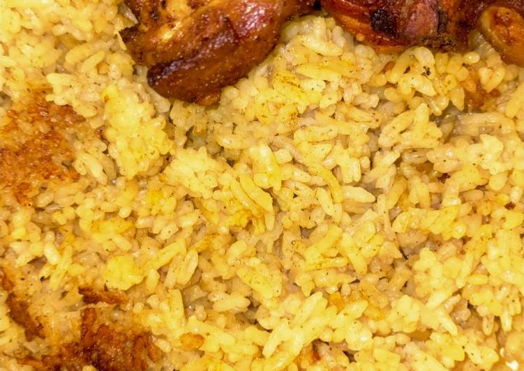 Bagaimana Membuat Nasi kebuli ayam rice cooker, Lezat Sekali