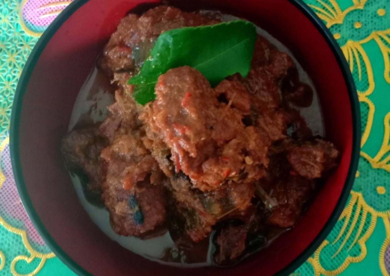 Rendang Daging Sapi