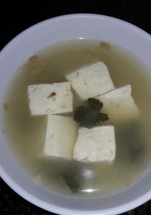 Foto resep Sup tahu ikan asin