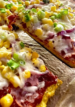 Protein pizza🍕 recept fotója