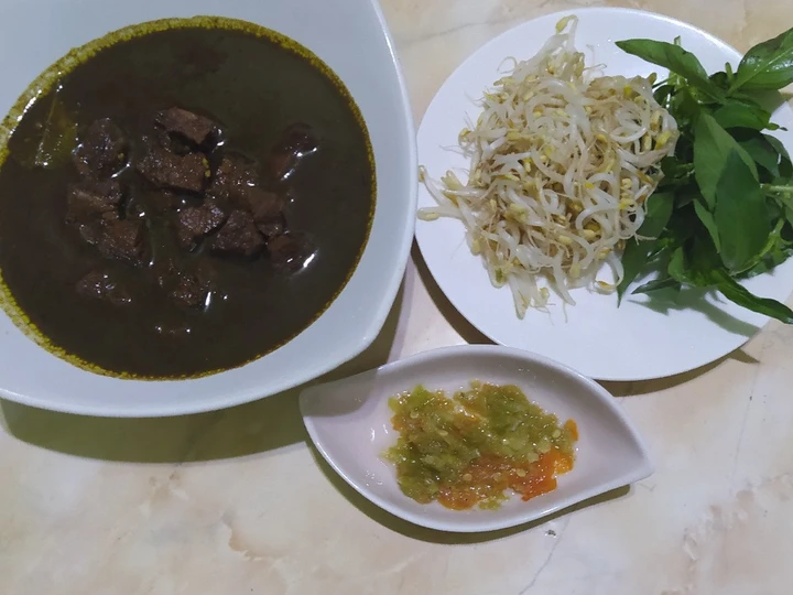 Langkah Mudah untuk Menyiapkan Resep Rawon Sapi khas Jawa Timur Anti Ribet, Bisa Manjain Lidah