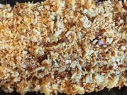 A picture of adobo rice