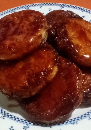 Una foto de Isobe-yaki Potato Mochi (tortitas de papa Japonesas)