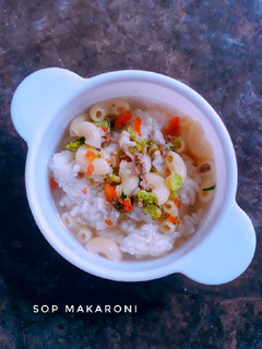 Foto resep Sup Makaroni MPASI