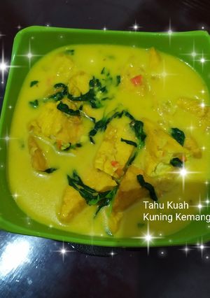 Foto resep Tahu Kuah Kuning Kemangi