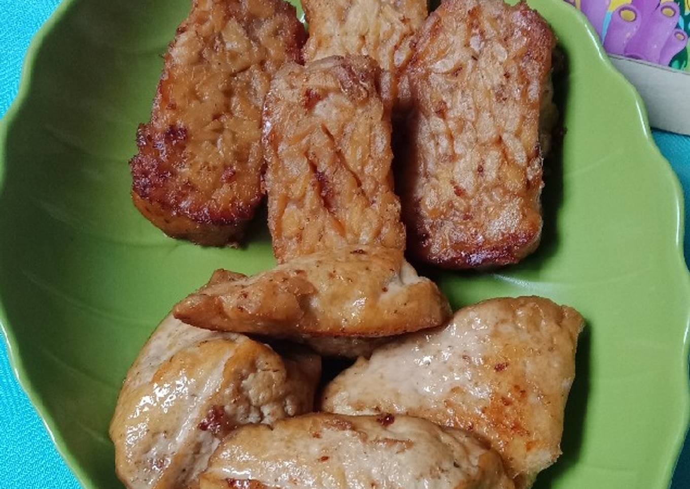 Tahu Tempe Bacem