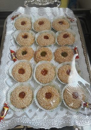 صورة لوصفة حلوى بالجلجلان بالزيت اقتصادية