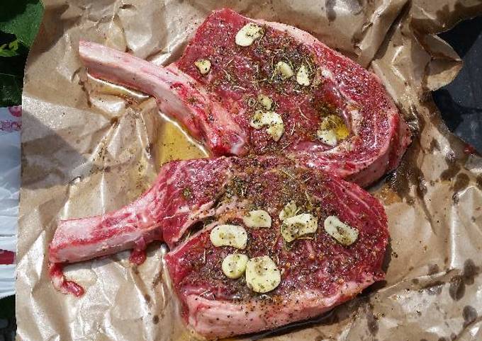 Recipe of Award-winning Bone In Ribeye