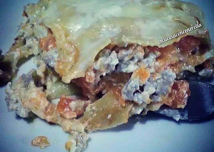 Easiest Way to Make Perfect Lasagna zucca e salsiccia