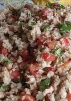 Una foto de Ceviche de soya