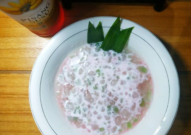 resep cara membuat 1. Bubur Sagu Mutiara