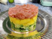 Una foto de tartar con mango