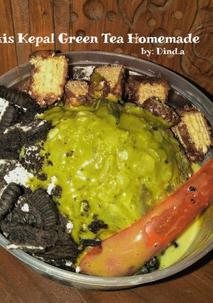 Foto resep Ais Kepal Green Tea #BikinRamadanBerkesan