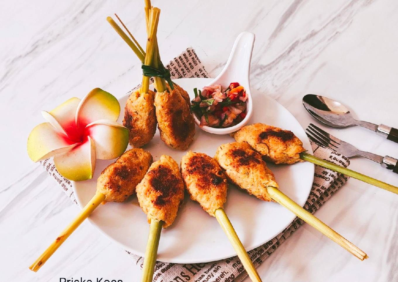 Sate Lilit Ayam