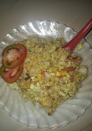 Foto resep Nasi goreng simple banget/ nasi goreng masako