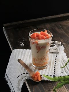 Foto resep Korean fresh Mango milk