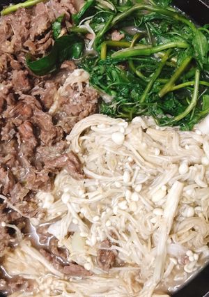 Hình của món Bò sốt me.