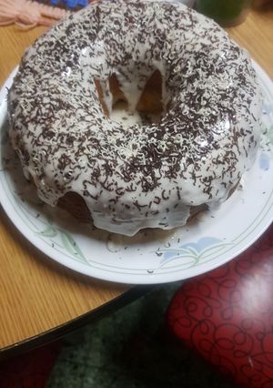 Una foto de Budín de leche condensada