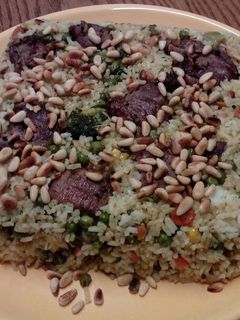 صورة لوصفة رز بخضار مشكل ولا اسهل