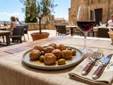 Albóndigas de cerdo con olivas verdes de Caspe