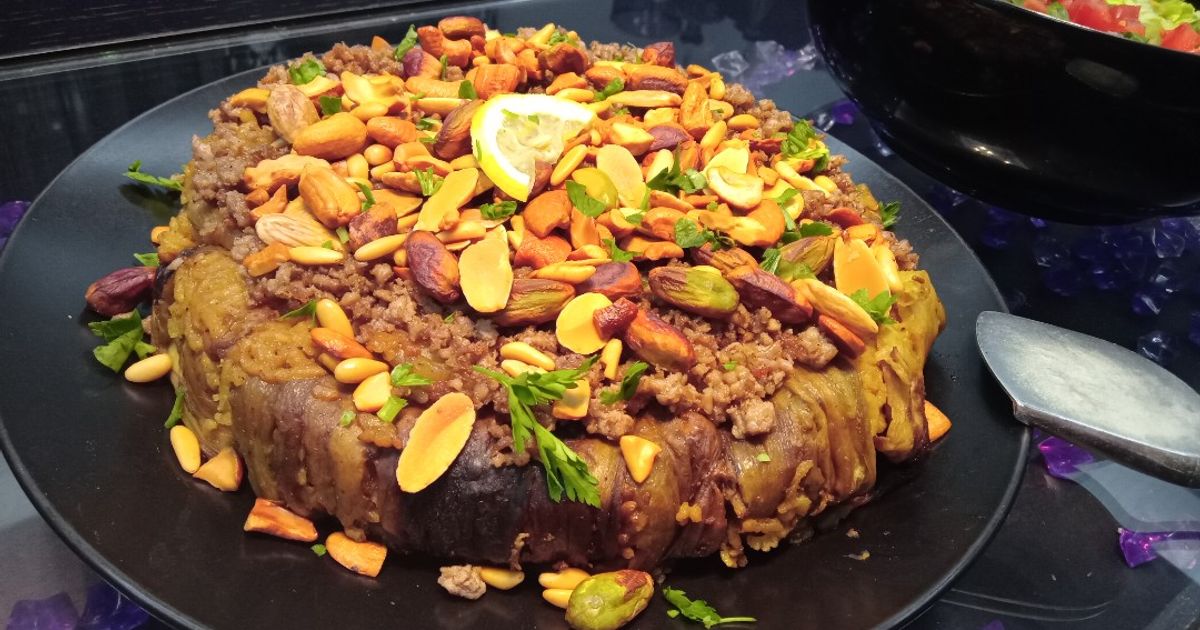 Maulaba Eggplant Maqluba Recipe By Khadija Shokor