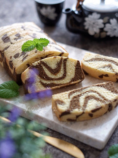 Foto resep Marble Cake Putih Telur