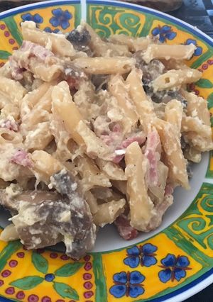 Foto principal de Macarrones a la carbona [OLLA GM]