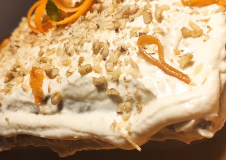 Carrot cake / Tarta de zanahoria