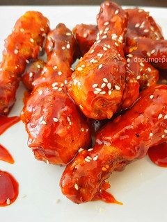 Foto resep Dakgangjeong (닭강정) Sweet Crispy Korean Fried Chicken
