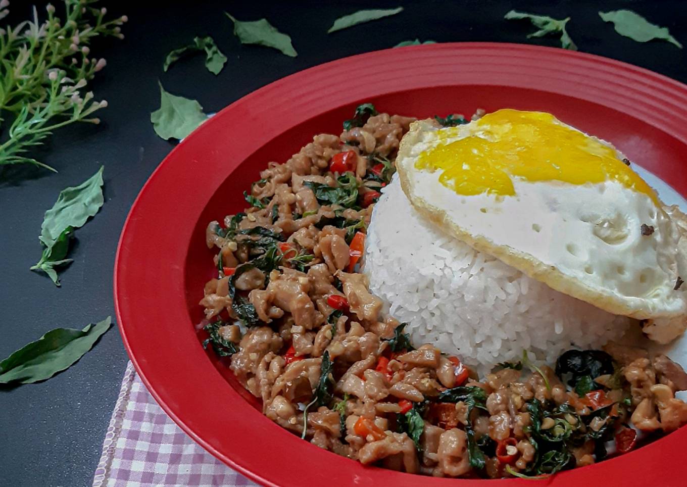 286.Pad Kra Pao/Thai Chicken Basil