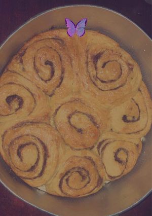 A picture of Cinnamon rolls.