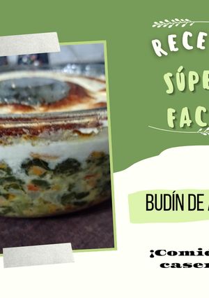 Una foto de Budín de acelga