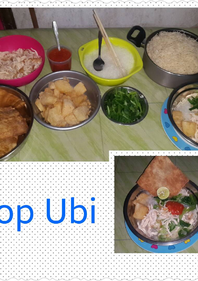 Foto resep Sop Ubi ala agnes😆😆😆