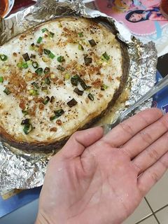 氣炸奶油香蒜圓鱈 的食譜成品照片