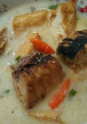 Foto resep Ikan tongkol kuah santan no ribet