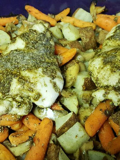 A picture of Chicken & Garlic Vegetables.