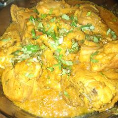 A picture of Chicken Qorma.