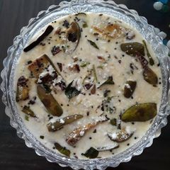 A picture of Dahi baigan.