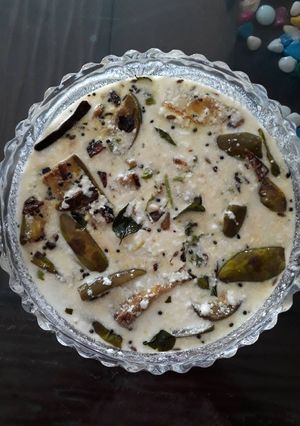A picture of Dahi baigan.