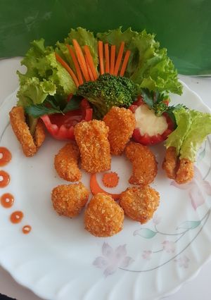 Foto resep Nugget Ayam Sayuran