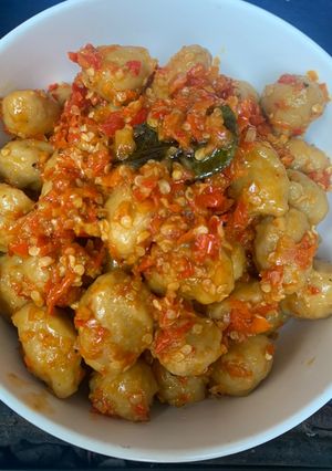 Foto resep Pentol cilok mercon