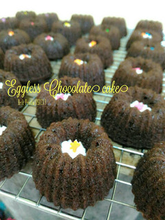 Foto resep Eggless chocolate cake