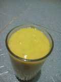 Mango banana smoothies