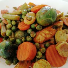 A picture of Sautéed Mixed Veggies.