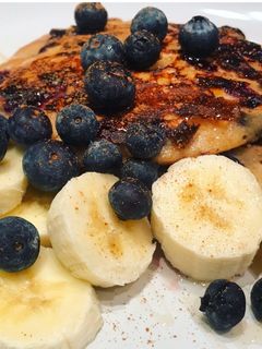 Φωτογραφία της συνταγής Blueberry pancakes (μύρτιλα)