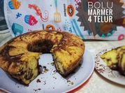 Gambar marmer cake 4 telur