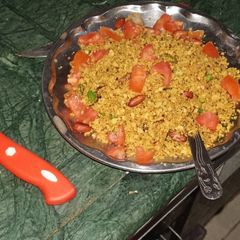 A picture of Roti ka poha.